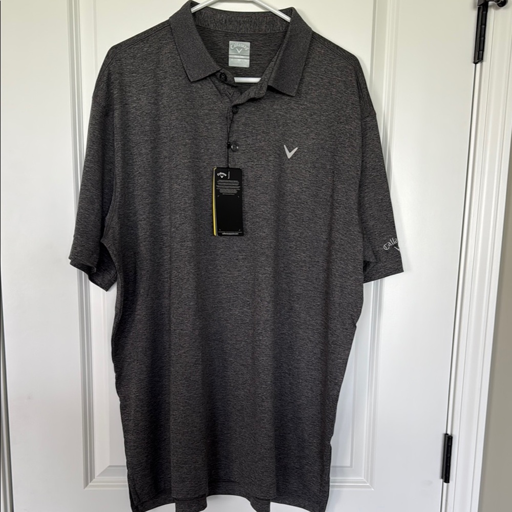 Callaway Gray Polo Shirt Classic Style